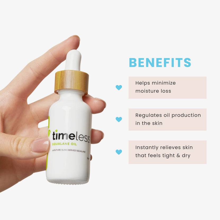 Timeless Skin Care Squalane Oil 100% Pure (240ml) Muttertagsangebot