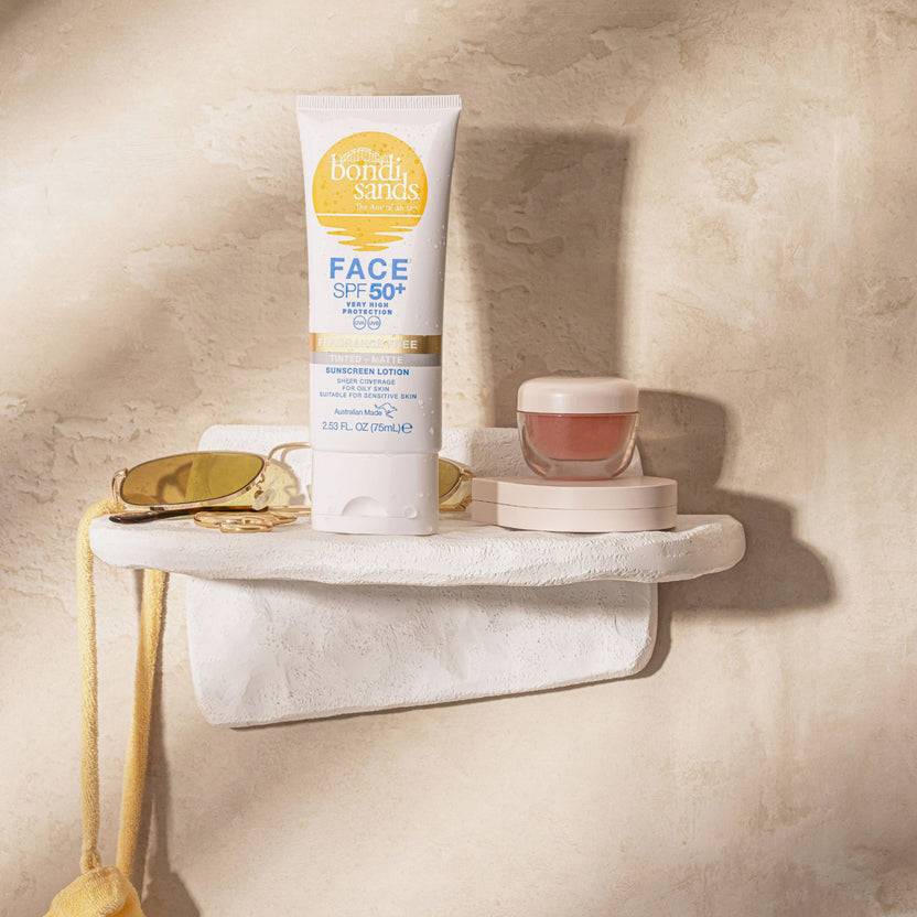 Bondi Sands SPF 50+ Fragrance Free Matte Tinted Face Lotion (50ml) Jubiläumsangebot