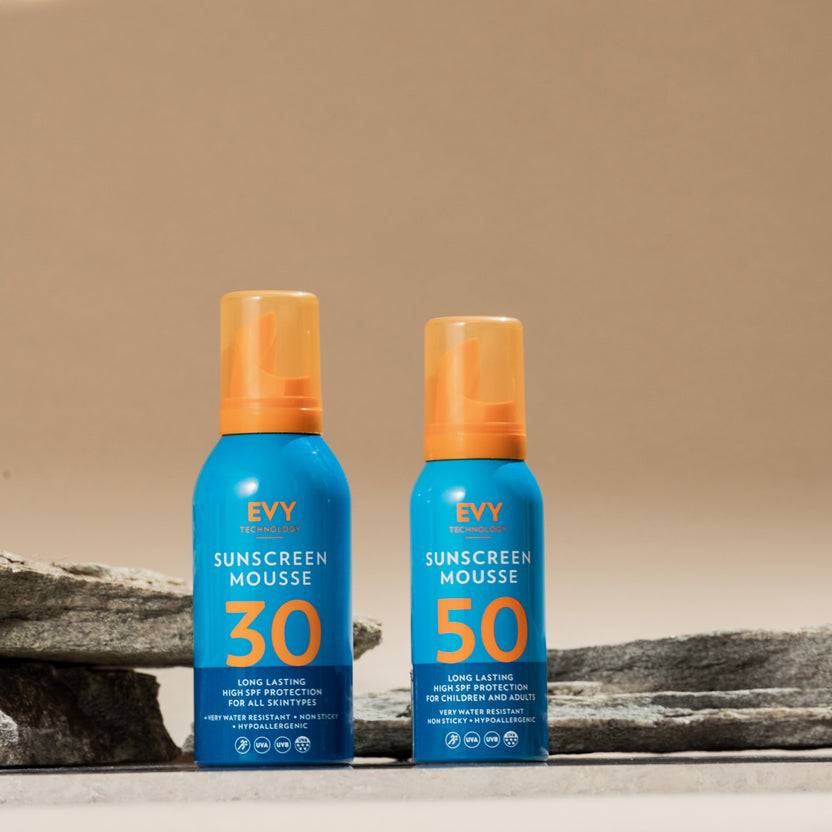 Evy Technology Sunscreen Mousse SPF 50 Lagerräumung