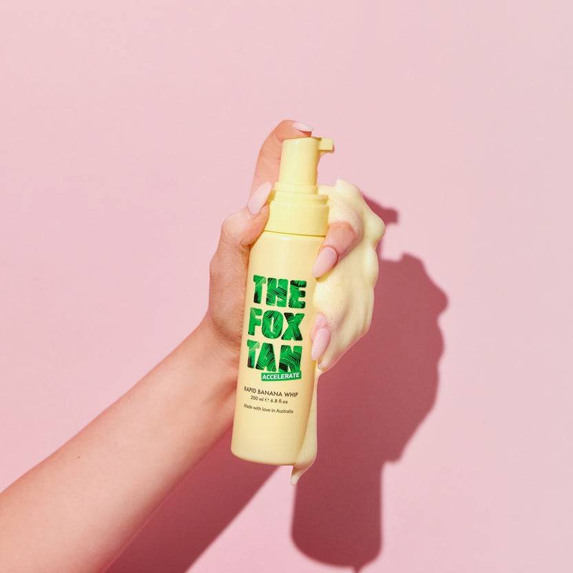 The Fox Tan Rapid Banana Whip (200ml) Kauf eins, bekomm eins gratis