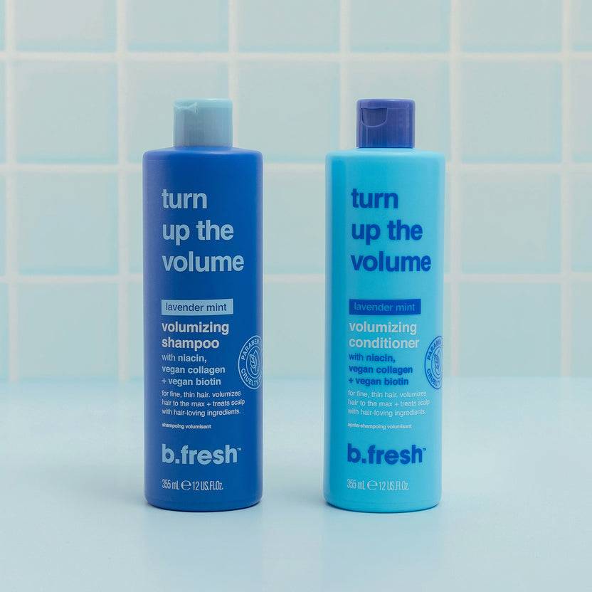 b.fresh turn up the volume - volumizing shampoo (355ml) Letzte 3 Tage