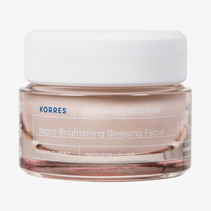 KORRES Apothecary Wild Rose Nachtcreme für strahlenden Teint (40ml) Räumungsverkauf