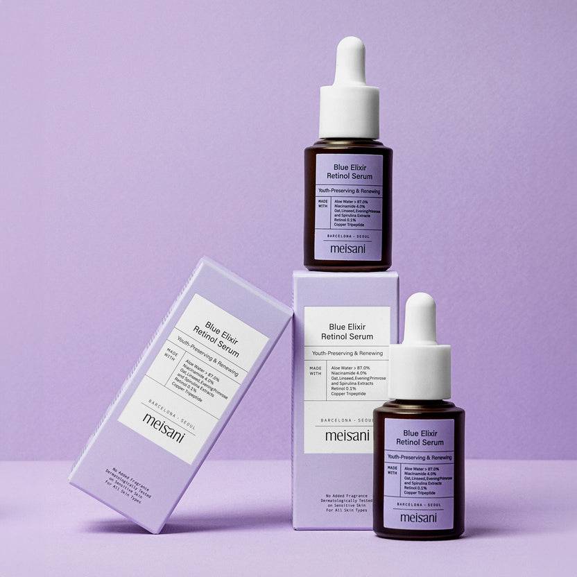 meisani Blue Elixir Retinol Serum (15ml) Nur für heute