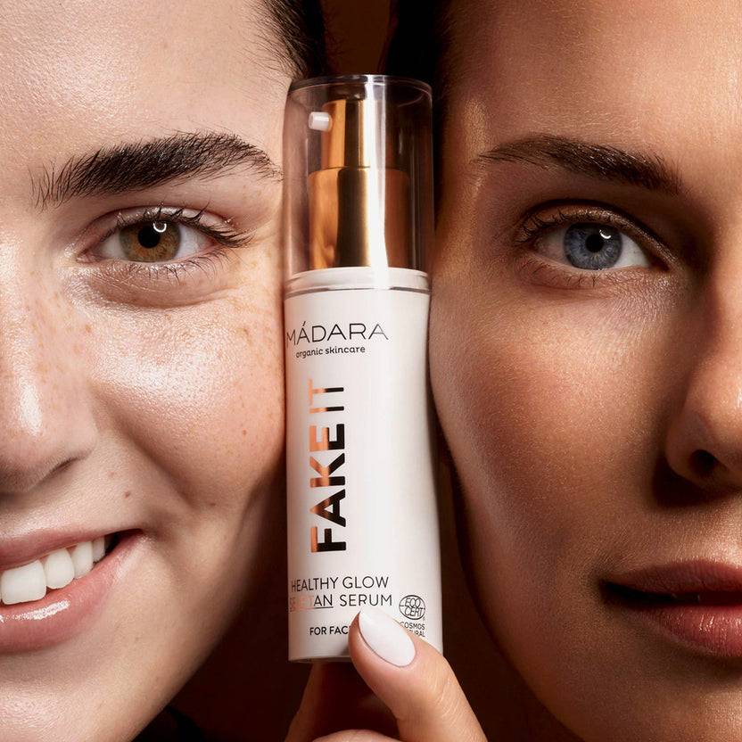 MÁDARA Cosmetics Fake It Healthy Glow Self Tan Serum For Face (30ml) Kostenloser Versand international
