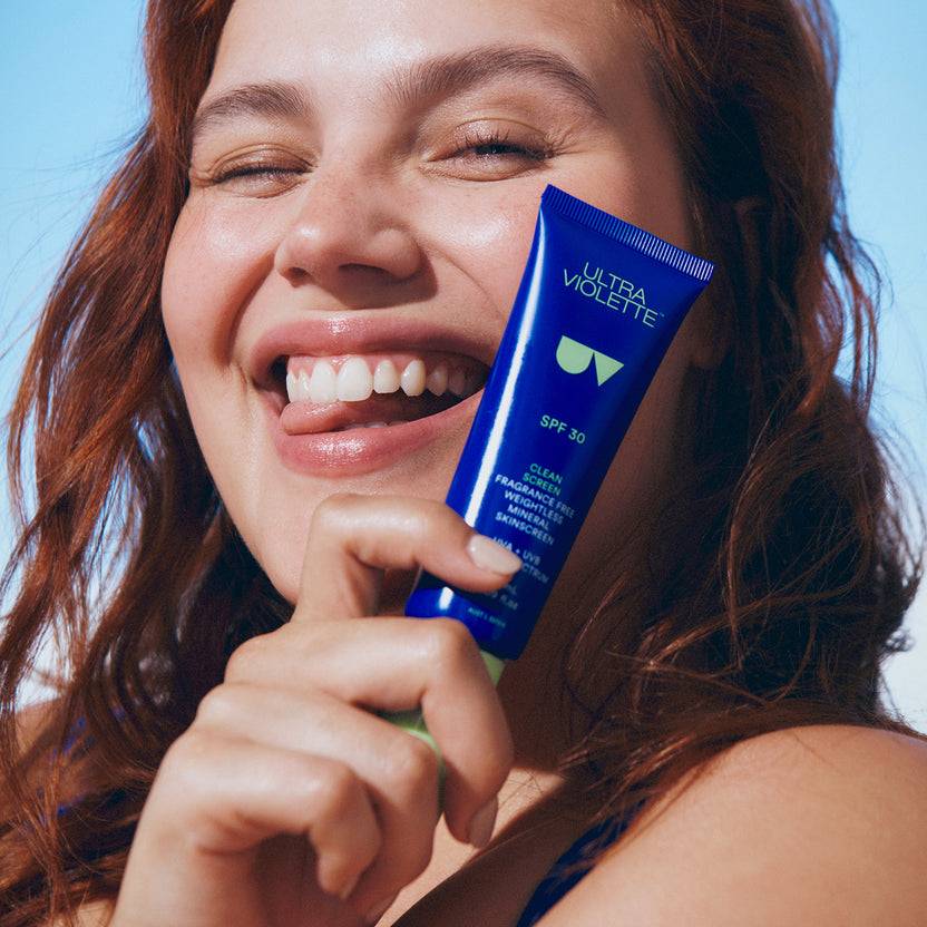 Ultra Violette Clean Screen Fragrance Free Weightless Sensitive Skinscreen SPF30 (50ml) Im Verkauf