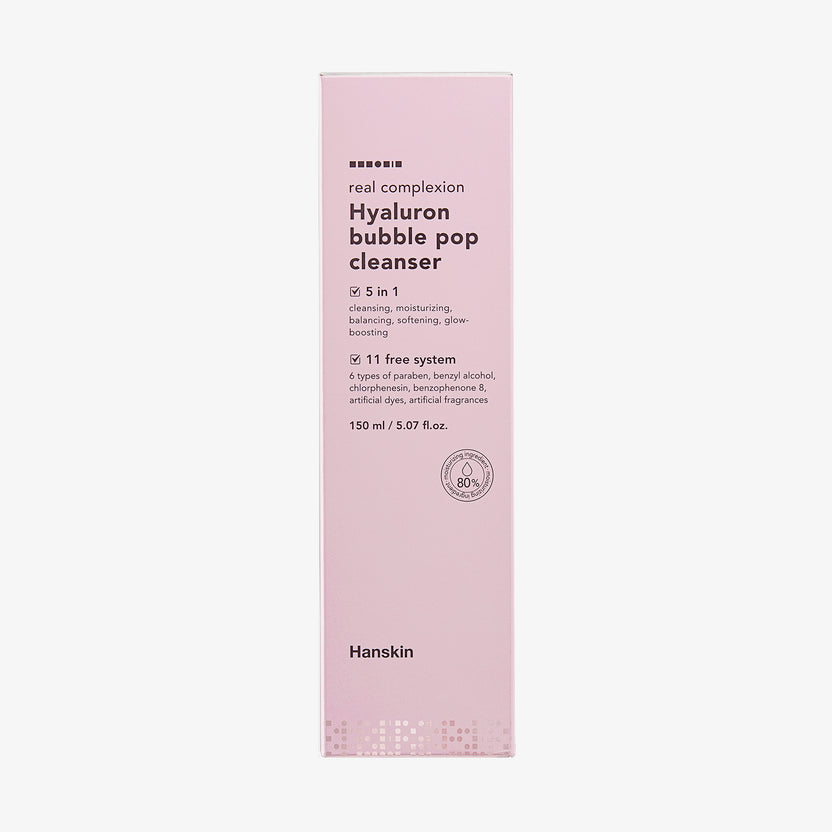 Hanskin Real Complexion Hyaluron Bubble Pop Cleanser (150ml) zollfrei