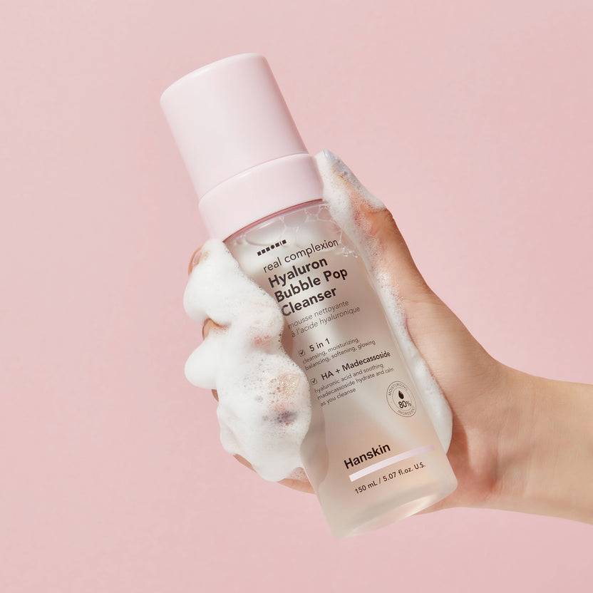 Hanskin Real Complexion Hyaluron Bubble Pop Cleanser (150ml) zollfrei