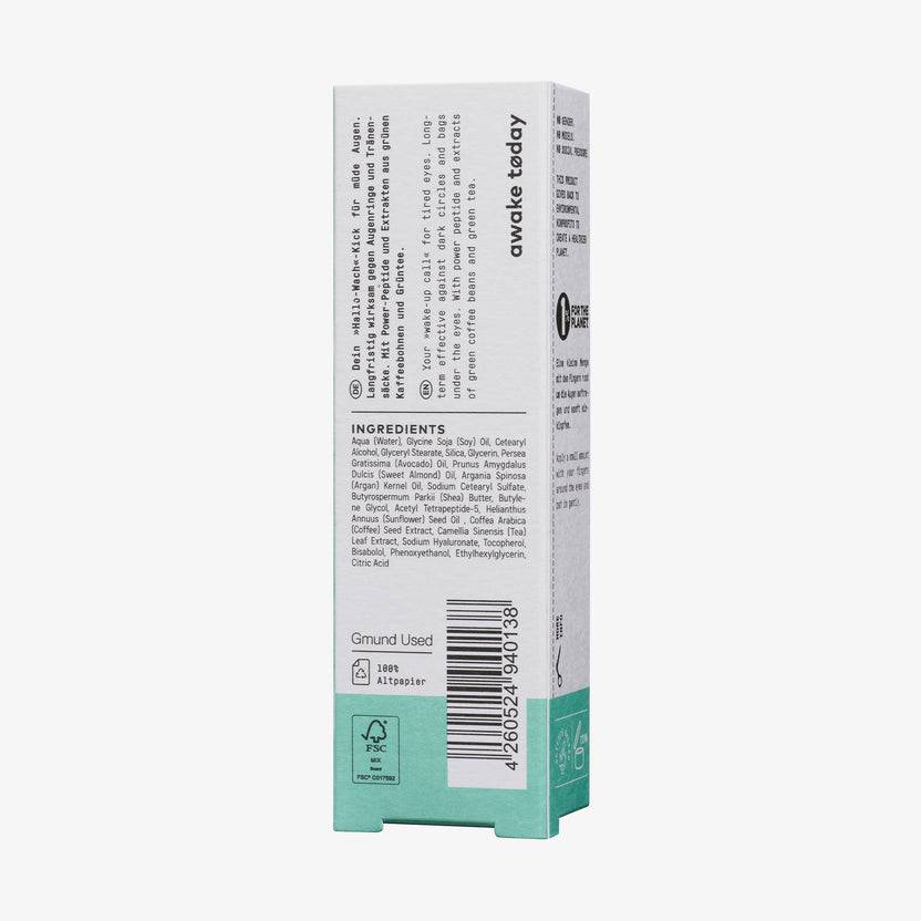 Nø Cosmetics awake tøday Augen Creme (8.5ml) Auslauf