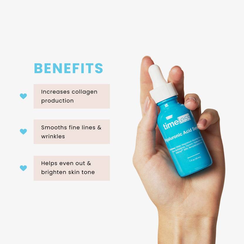Timeless Skin Care Hyaluronic Acid Vitamin C Serum (30ml) Verkauf