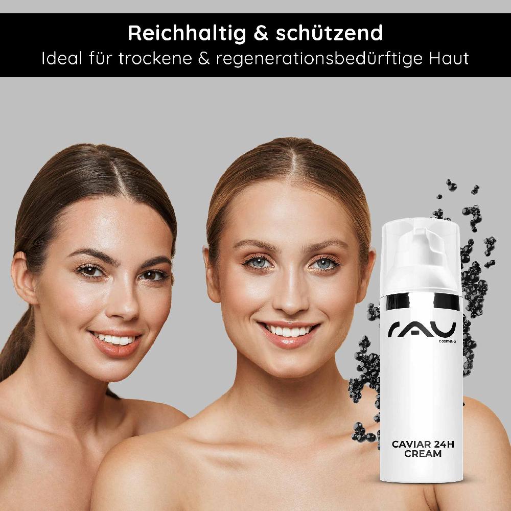 Rau Cosmetics Caviar 24h Cream 50 ml Hautpflege mit Caviar Extrakt Riesige Ersparnisse