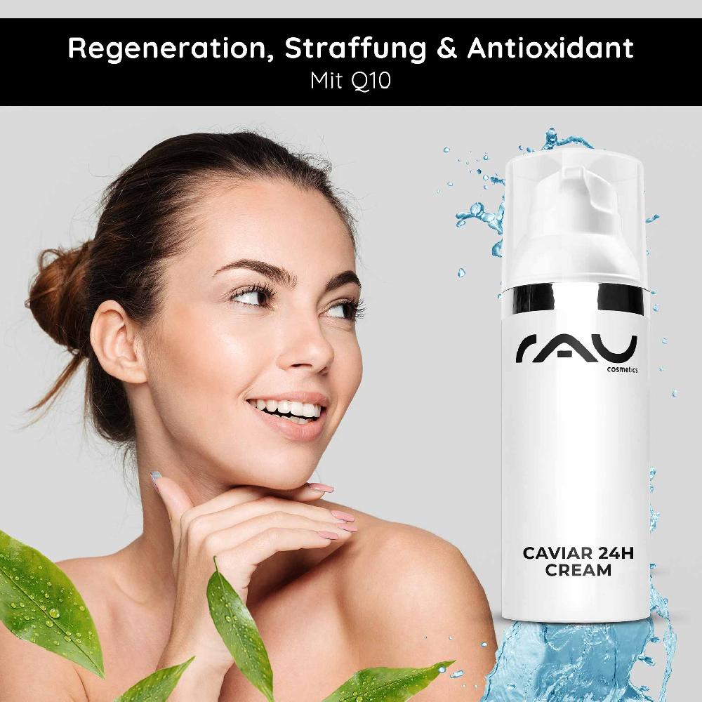 Rau Cosmetics Caviar 24h Cream 50 ml Hautpflege mit Caviar Extrakt Riesige Ersparnisse