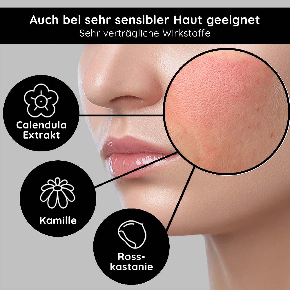 Rau Cosmetics Anti Redness Couperose Serum 50 ml bei Rosacea - wirkt Rötungen entgegen Super Sparpreis