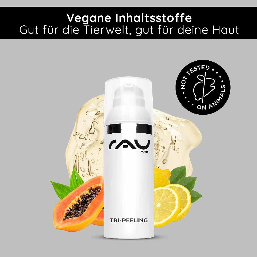 Rau Cosmetics Tri-Peeling 50 ml Enzym- & Fruchtsäurepeeling Bis zu 60% Rabatt
