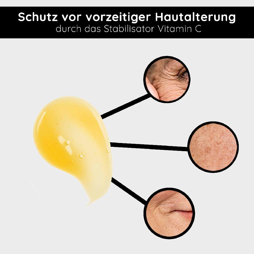 Rau Cosmetics Triple Vitamin C Serum Roll-On 10 ml mit 11 % Vitamin C Säuren Nur für heute