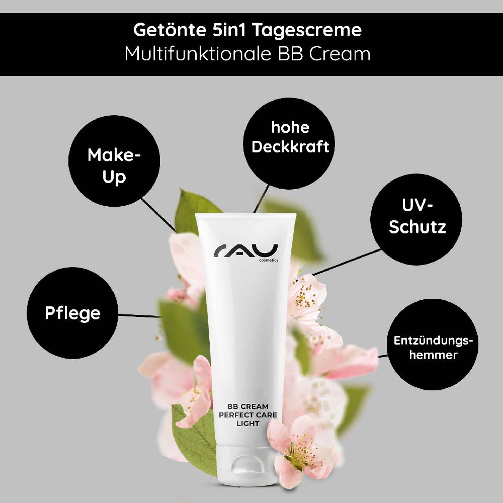 Rau Cosmetics BB Cream Perfect Care Light 75 ml SPF12 Make-up & Pflege für ein schönes Hautbild Speichern exportieren