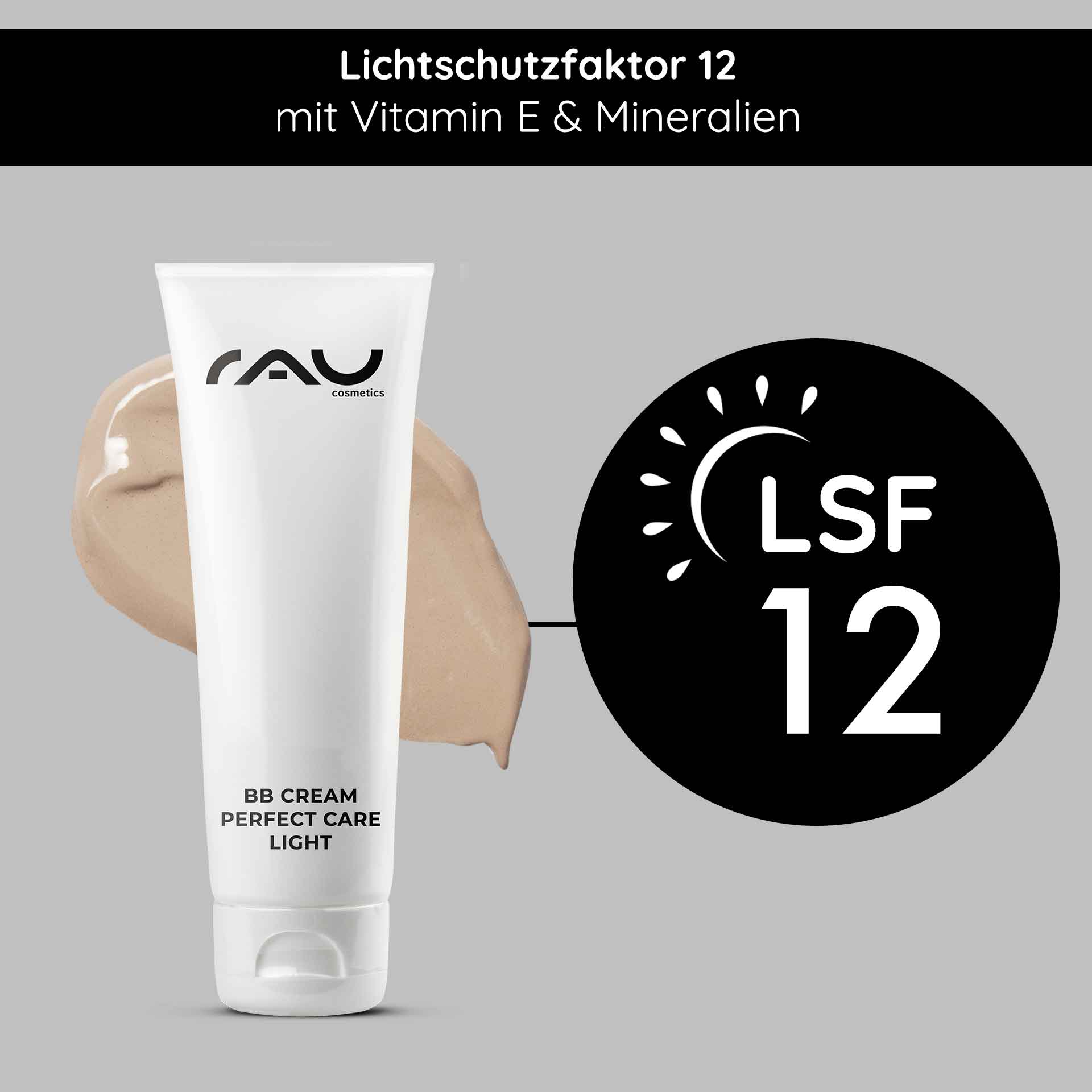 Rau Cosmetics BB Cream Perfect Care Light 75 ml SPF12 Make-up & Pflege für ein schönes Hautbild Speichern exportieren
