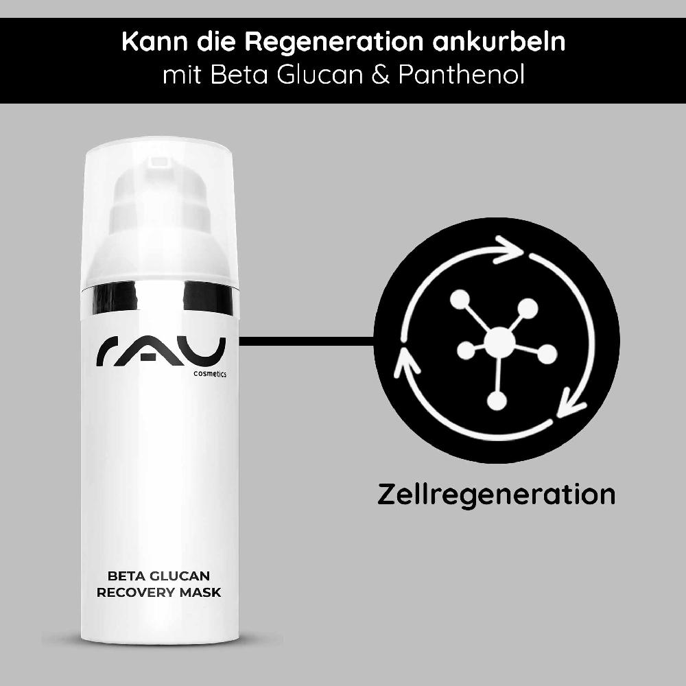 Rau Cosmetics Beta Glucan Recovery Mask 50 ml Beta Glucan & Panthenol zollfrei