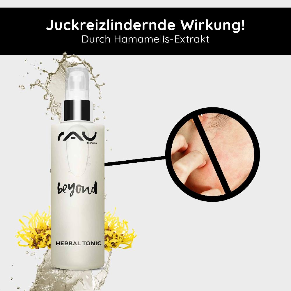 Rau Cosmetics Beyond Herbal Tonic 200 ml Naturkosmetik Toner Rabatte dieses Monats