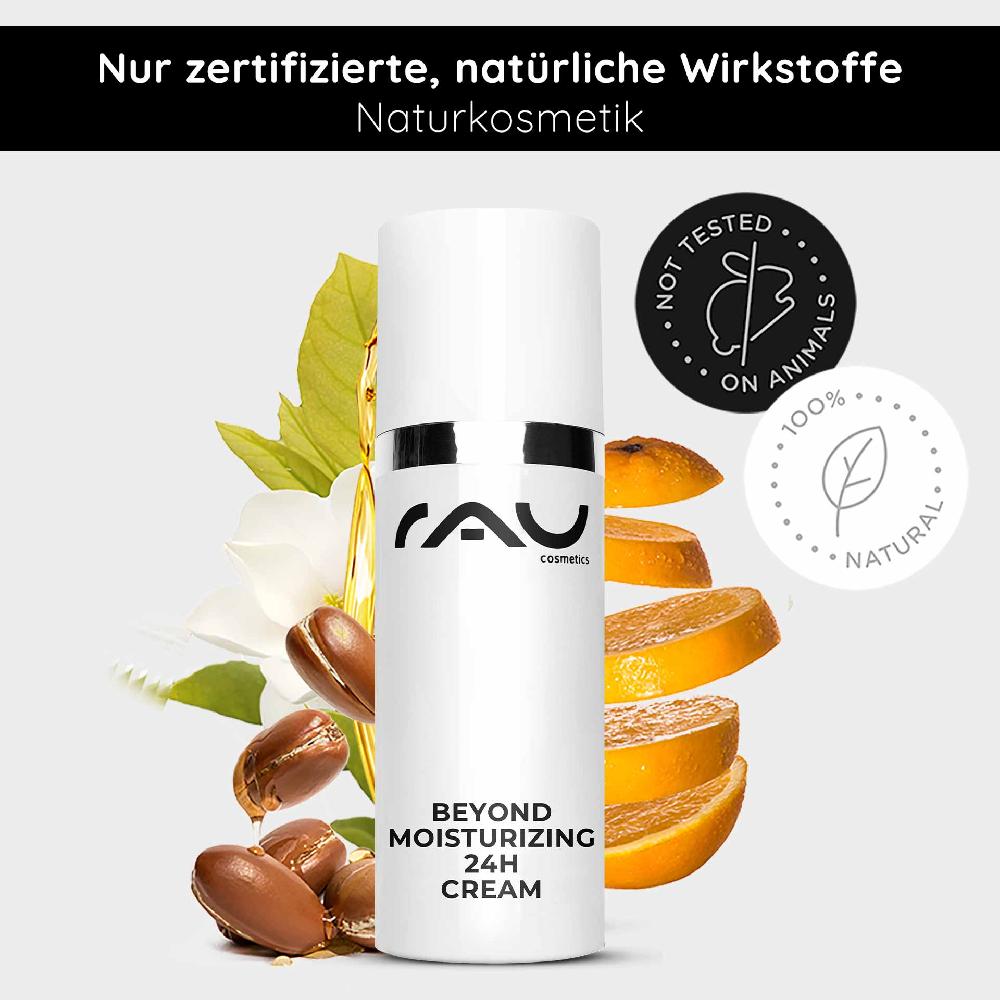 Rau Cosmetics Beyond Moisturizing 24h Cream 50 ml Naturkosmetik Creme 2025