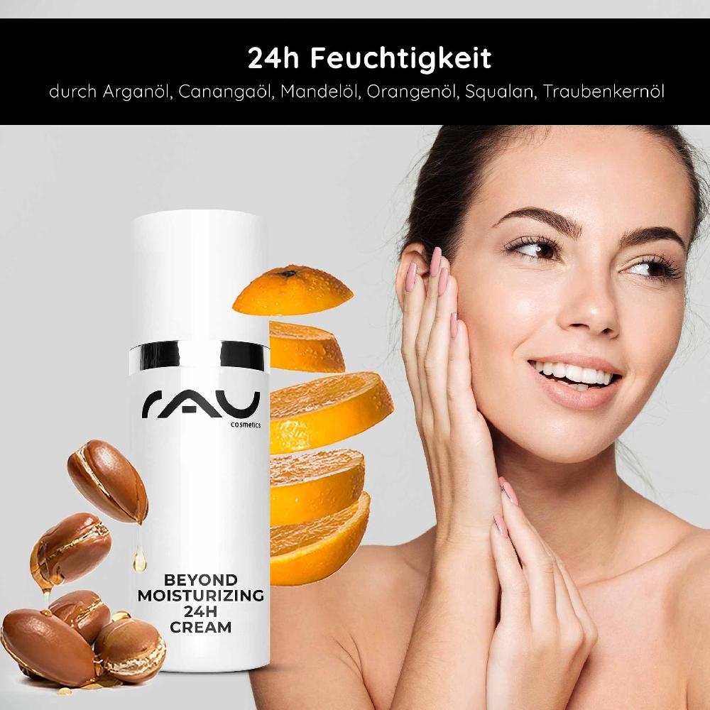 Rau Cosmetics Beyond Moisturizing 24h Cream 50 ml Naturkosmetik Creme 2025