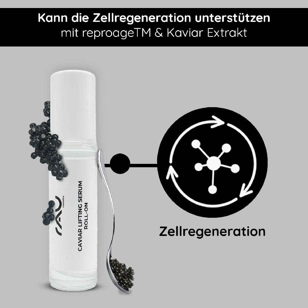 Rau Cosmetics Caviar Lifting Serum Roll-On 10 ml mit Reproage & Kaviar-Extrakt Verkauf
