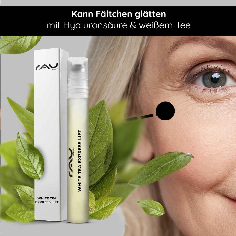 Rau Cosmetics White Tea Express Lift Roll On Anti-Aging Serum im Roll-On im Angebot