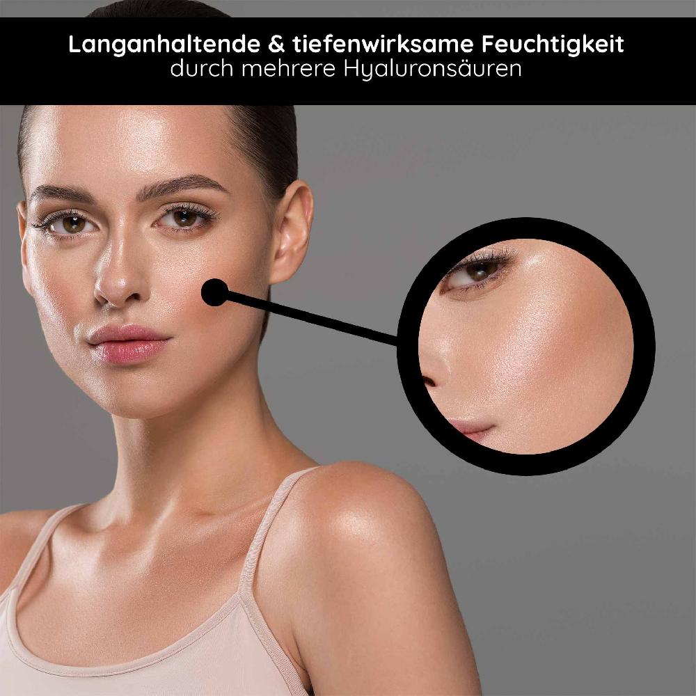 Rau Cosmetics Hyaluron 24h Creme 50 ml Hyaluron Pflegecreme Blitzverkäufe