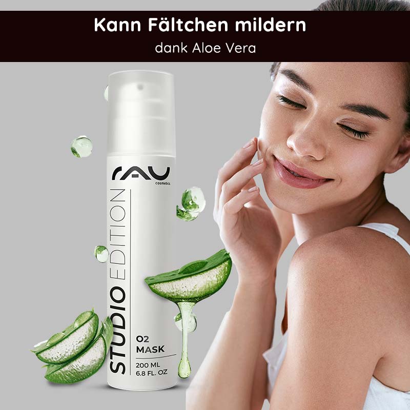 Rau Cosmetics O2 Mask 200 ml duftende Maske mit Aloe Vera & Ginkgo Flash Sale