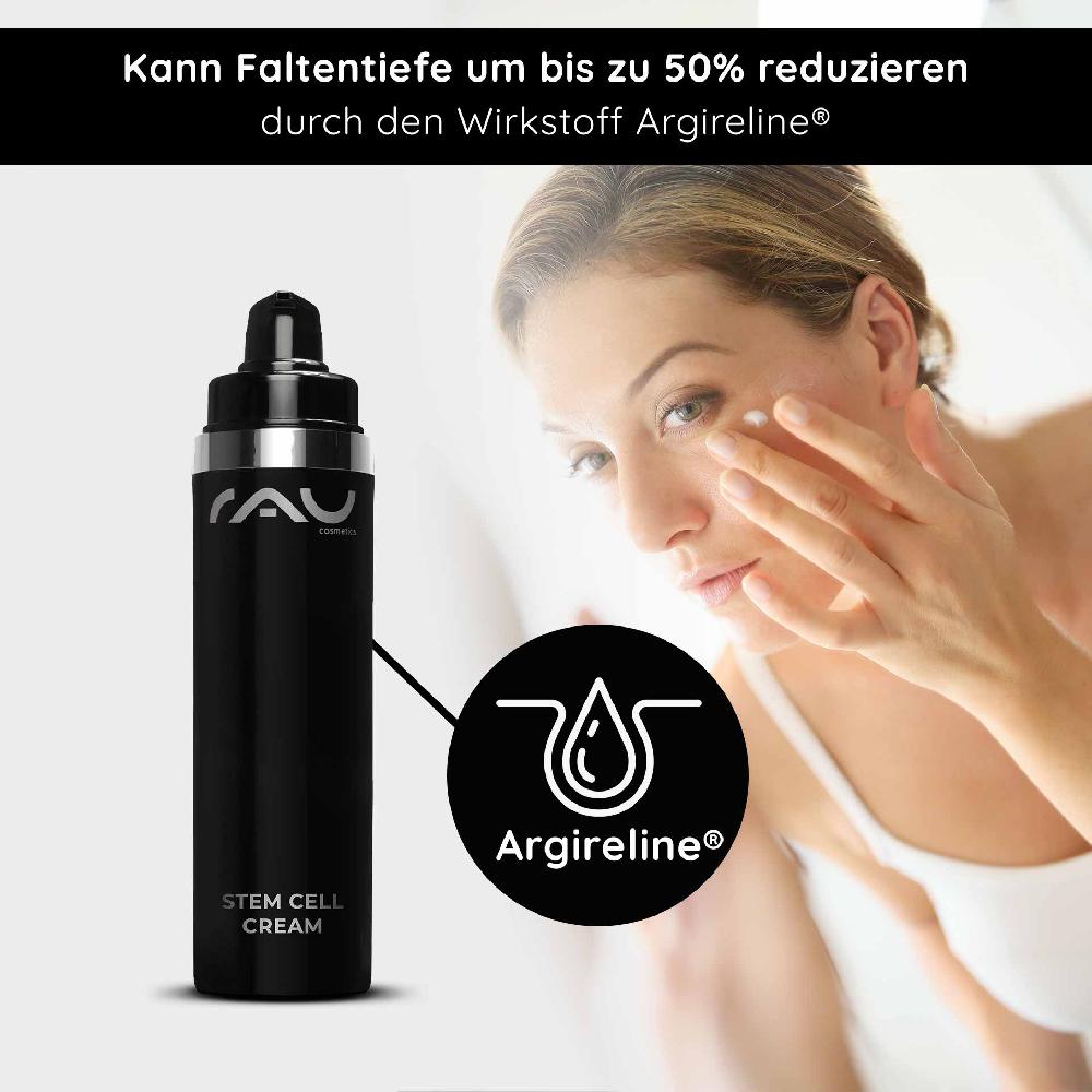 Rau Cosmetics Stem Cell Cream 50 ml Stammzellen Anti Aging Creme für trockene reife Haut Black Friday