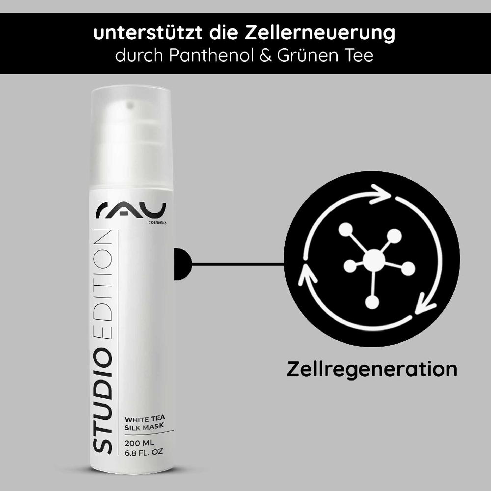 Rau Cosmetics White Tea Silk Mask 200 ml Reichhaltige Creme & Maske Online Outlet