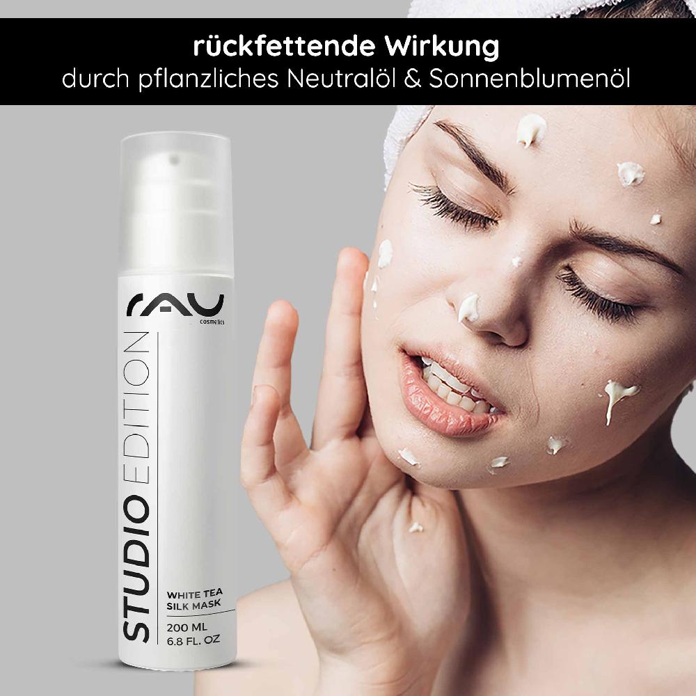 Rau Cosmetics White Tea Silk Mask 200 ml Reichhaltige Creme & Maske Online Outlet