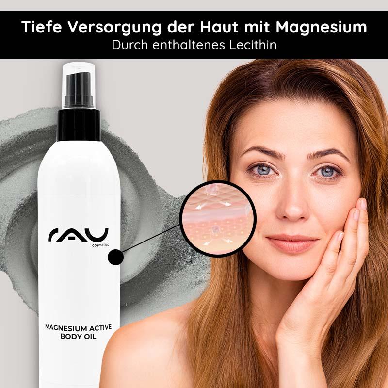 Rau Cosmetics Magnesium Active Body Oil 250 ml - LIMITED EDITION Bestseller