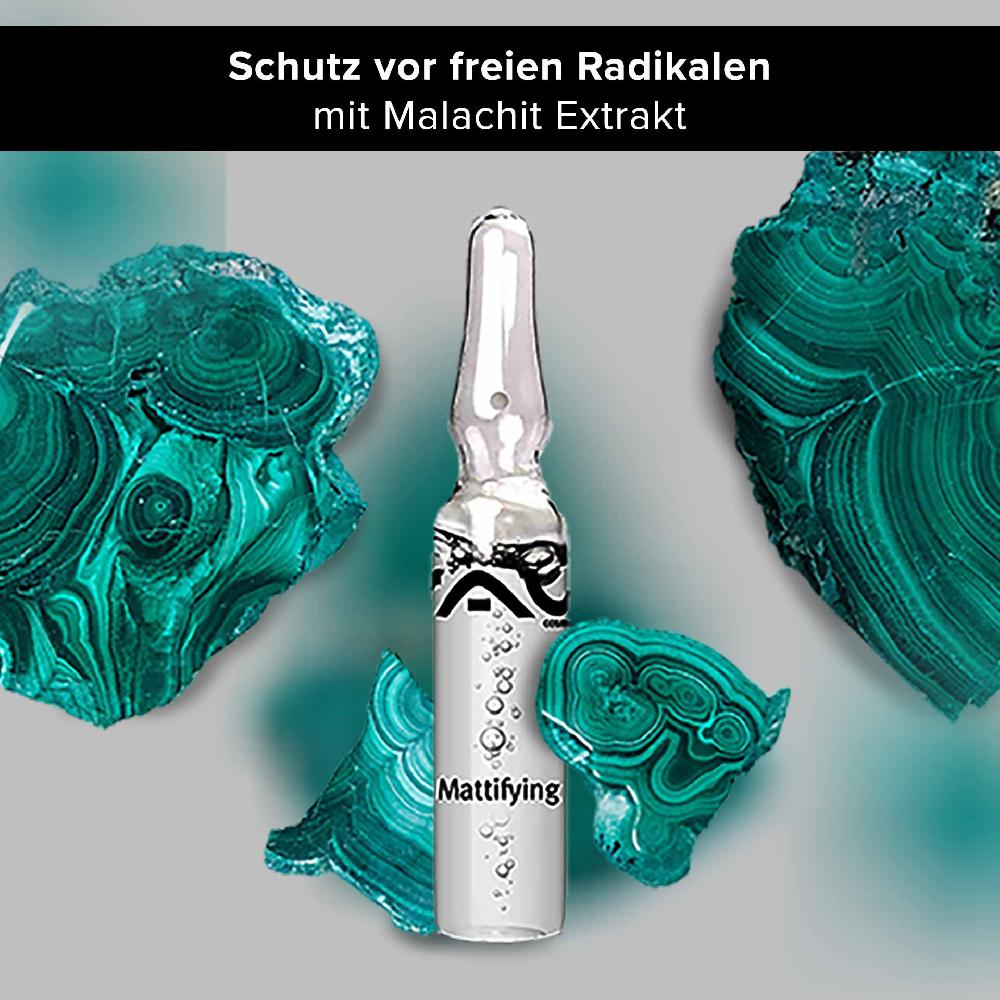 Rau Cosmetics Mattifying Ampullen 10x2 ml Mattierend mit wilder Pistazie Saisonale Angebote