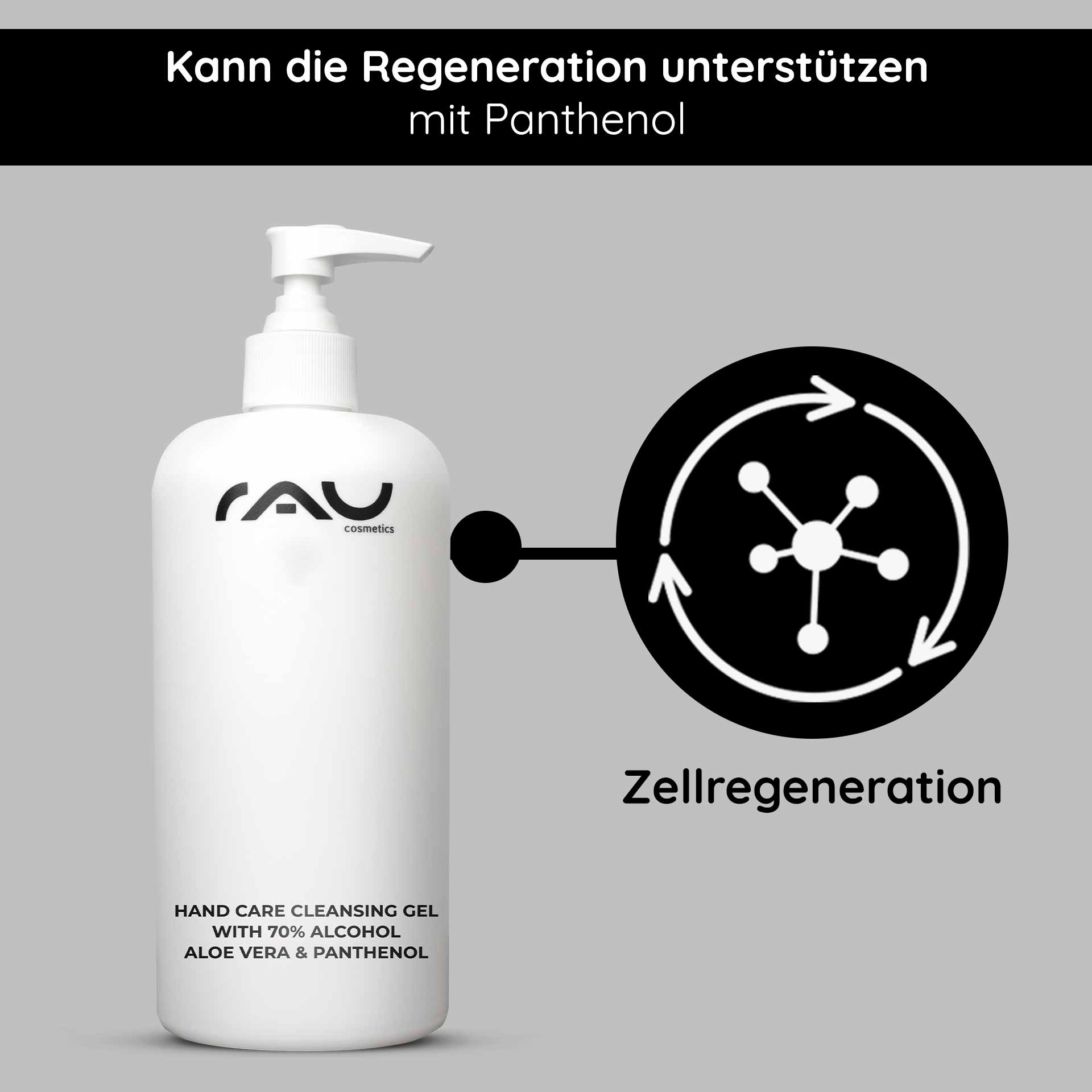 Rau Cosmetics Hand Care Cleansing Gel 500 ml Desinfektion & Pflege JETZT KAUFEN