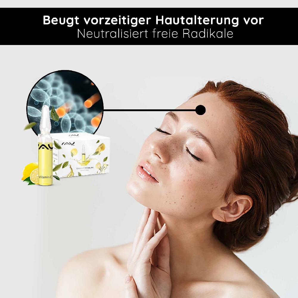 Rau Cosmetics Vitamin C Ampullen 14x2 ml für reife & unreine Haut Bis zu 65% Rabatt