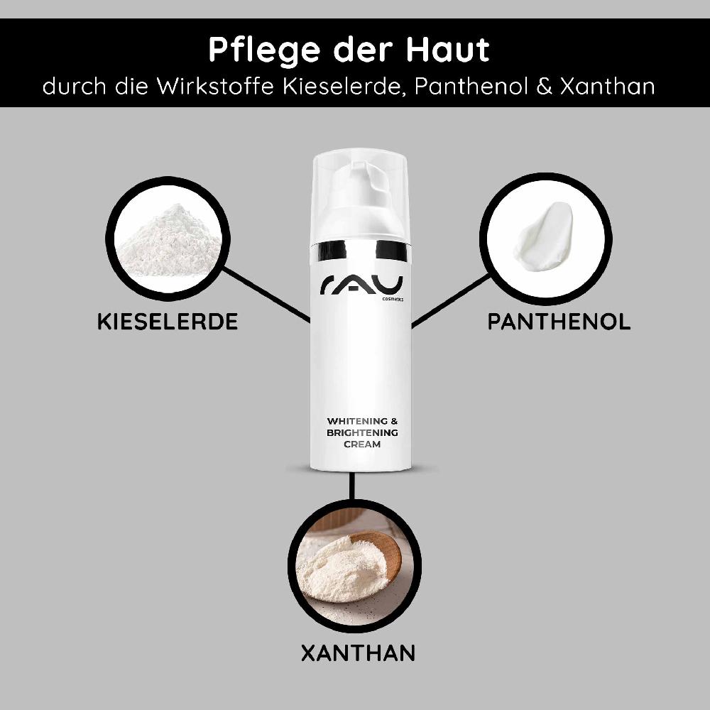 Rau Cosmetics Whitening & Brightening Cream 50 ml Hautaufheller Sonderangebot der Fabrik