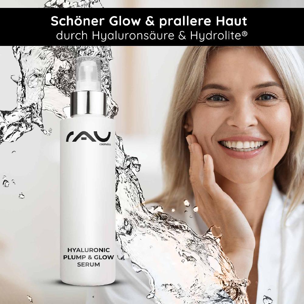 Rau Cosmetics RAU Cosmetics Hyaluronic Plump & Glow Serum 100 ml Nur noch ein Tag übrig