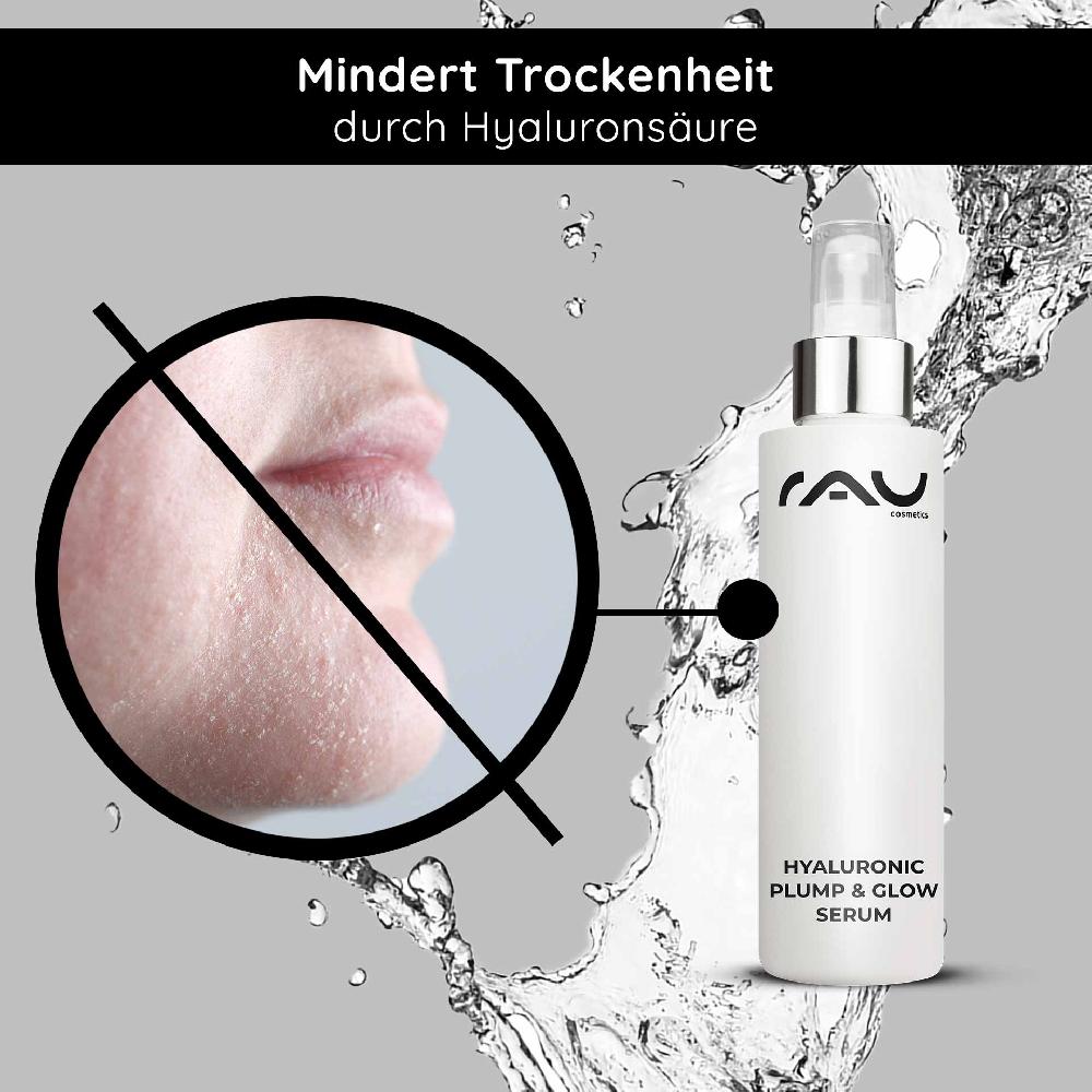 Rau Cosmetics RAU Cosmetics Hyaluronic Plump & Glow Serum 100 ml Nur noch ein Tag übrig