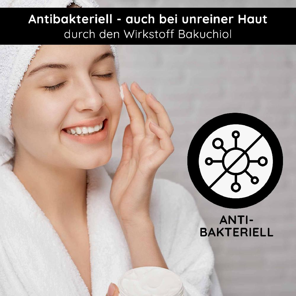 Rau Cosmetics Resist aging Rich Cream with Bakuchiol 50 ml Nachtcreme Super Rabatt