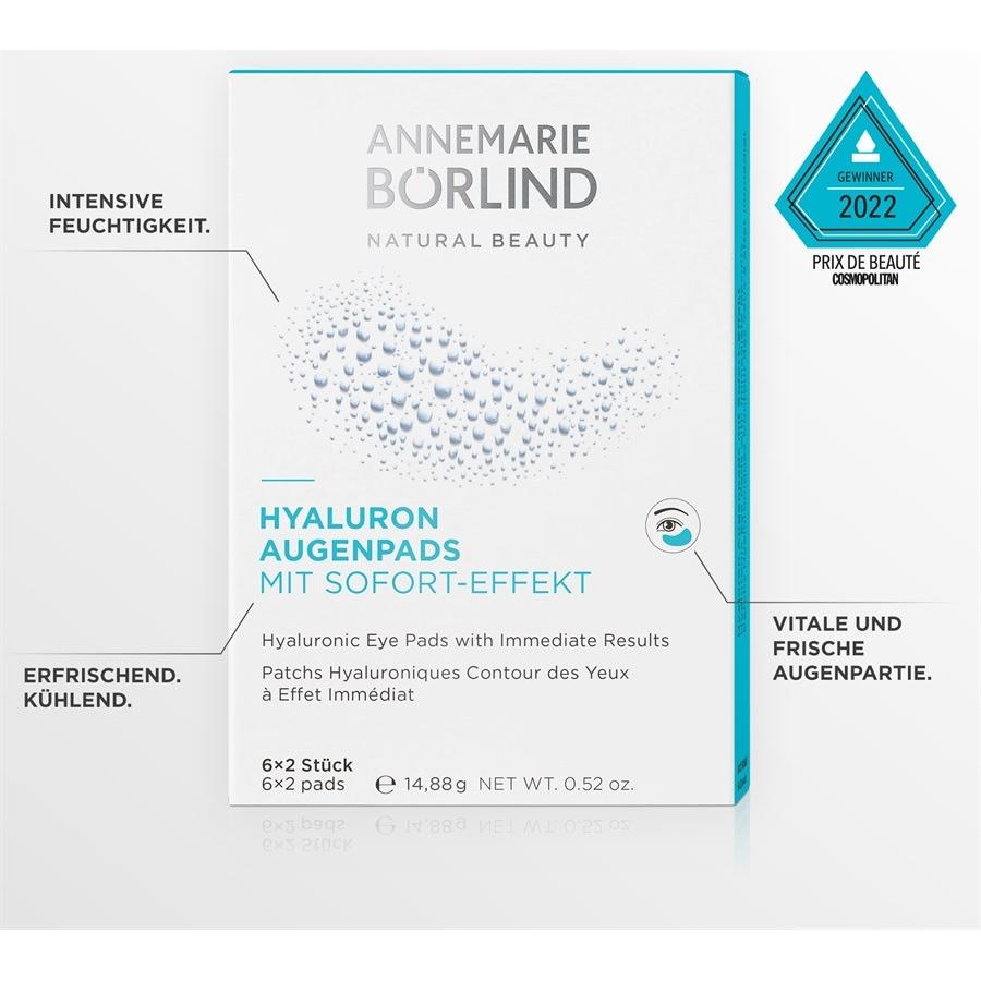 AUGE & LIPPE Hyaluron Augenpads mit Sofort-Effekt von ANNEMARIE BÖRLIND Sonderangebote