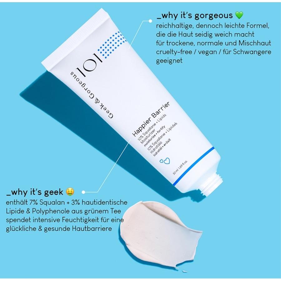 101 Basics Happier Barrier Moisturizer von Geek & Gorgeous Neueste Mode