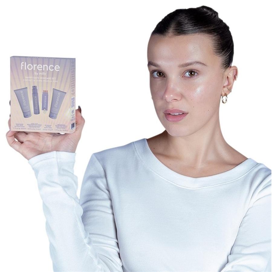 Moisturize Geschenkset Happy Days Skincare Set von florence by mills Vierteljährliche Förderung