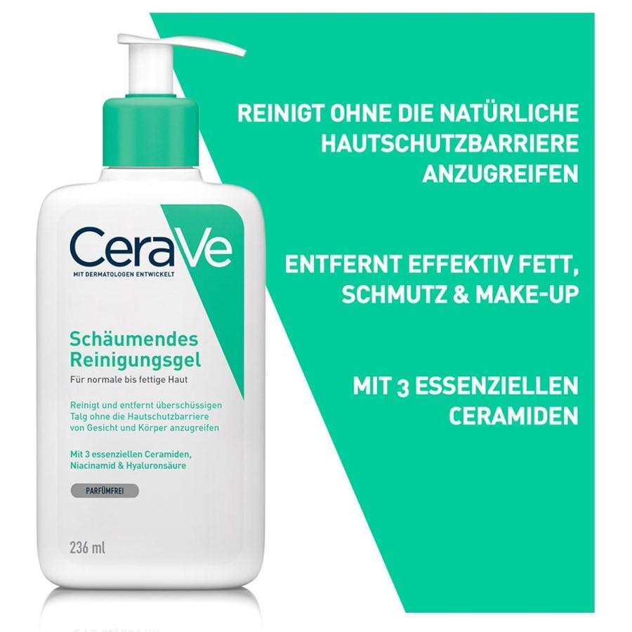 Normal bis fettige Haut Schäumendes Reinigungsgel von CeraVe Räumungsverkauf