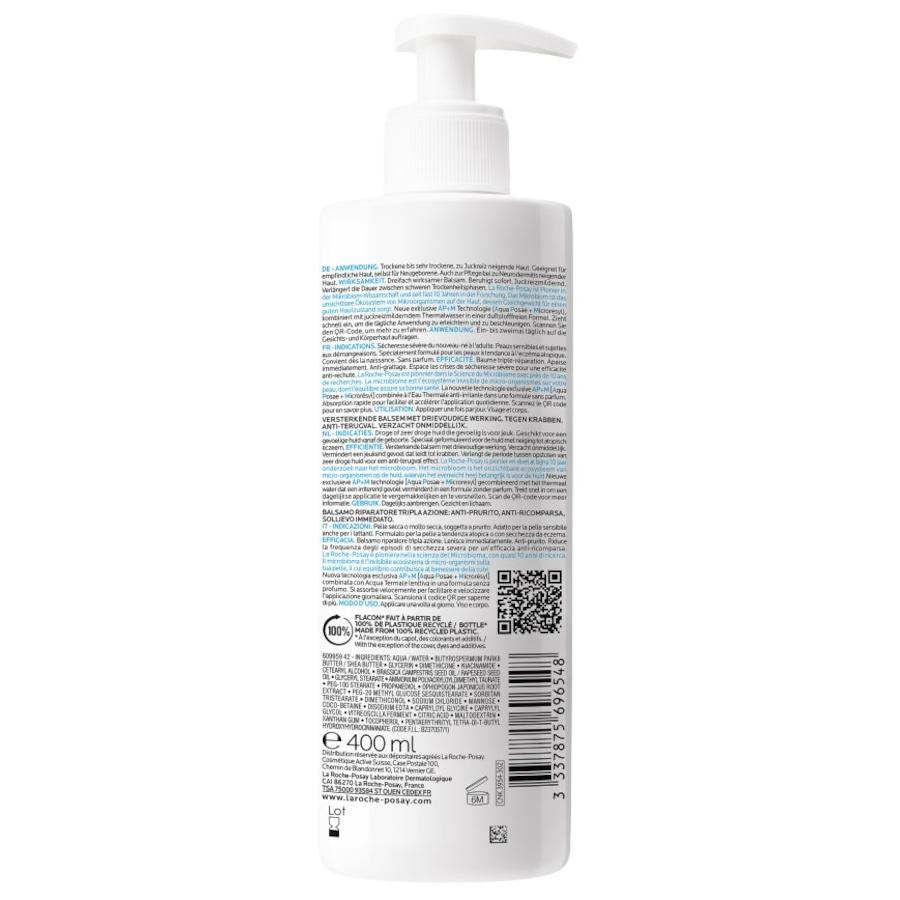 La Roche Posay Lipikar Baume AP+ M Creme Begrenzt auf 3 Tage