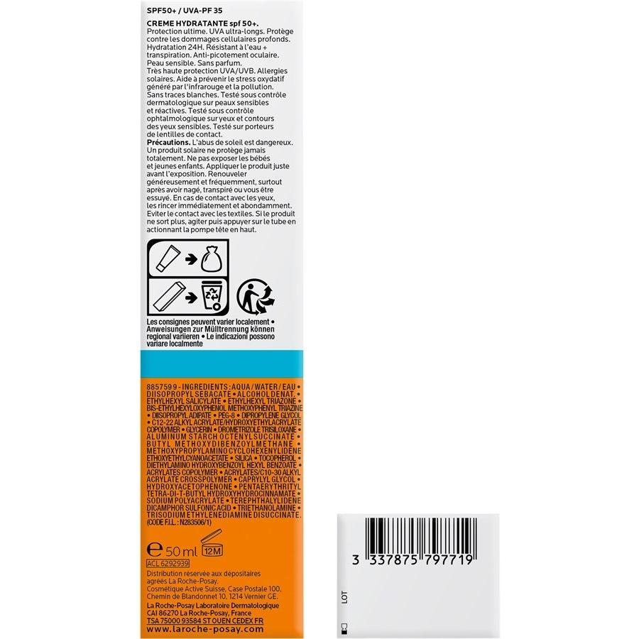 La Roche Posay Anthelios Hydratisie Cream UVMune LSF 50+ Letzte 3 Tage