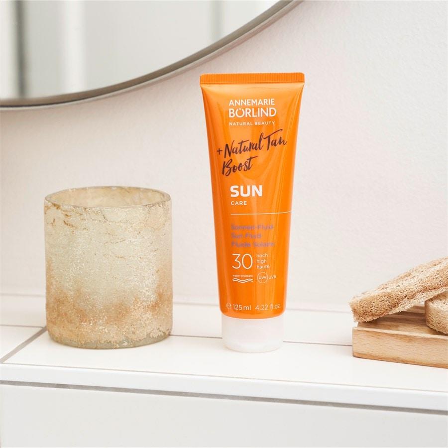 SUN Natural Tan Boost Sonnen-Fluid SPF 30 von ANNEMARIE BÖRLIND Bis zu 60% Rabatt