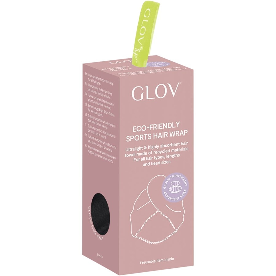 Sport Haarturban Sport Black von GLOV Nur noch ein Tag übrig