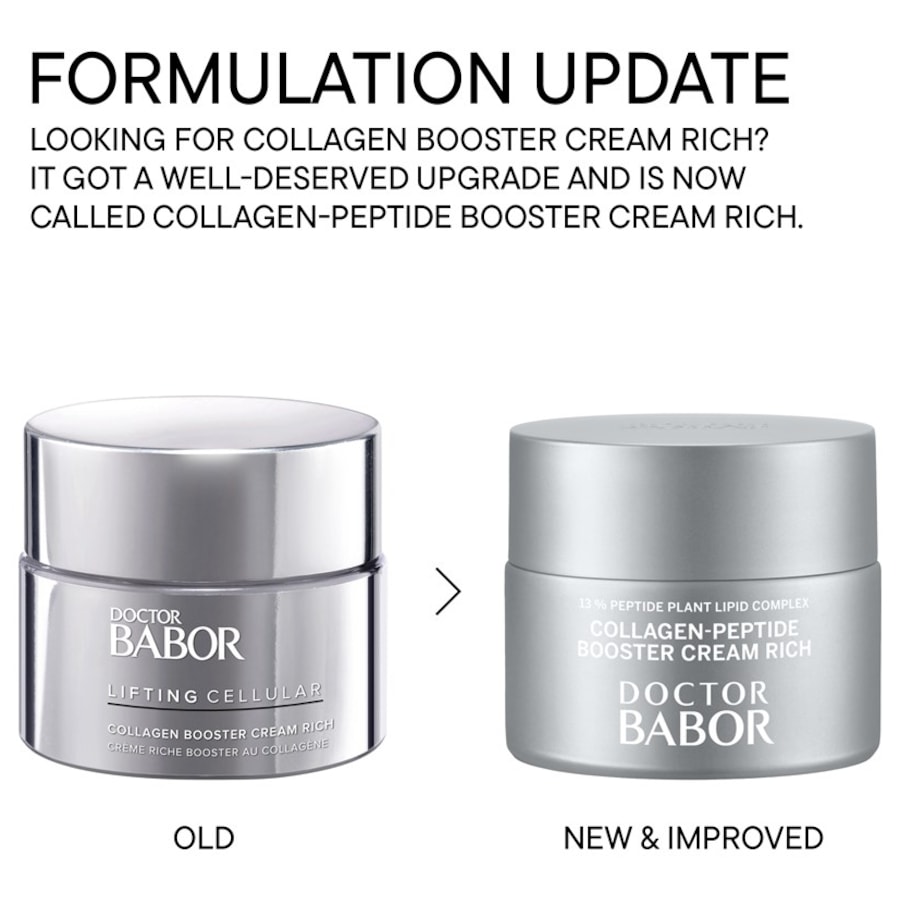 Lifting Collagen-Peptide Booster Cream Rich von BABOR Fabrik Onlineshop