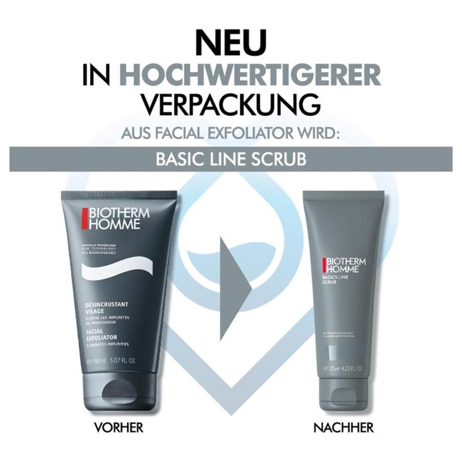 Basics Line Facial Scrub von Biotherm Homme Osterangebot