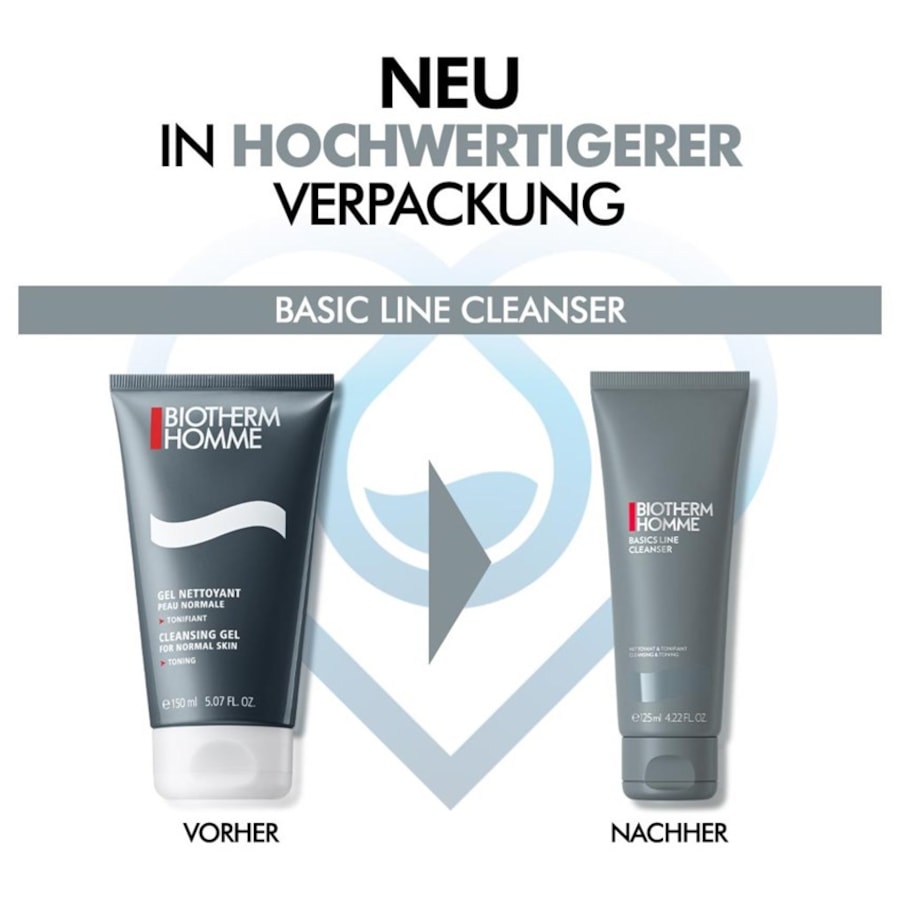 Basics Line Cleanser von Biotherm Homme Muttertagsangebot